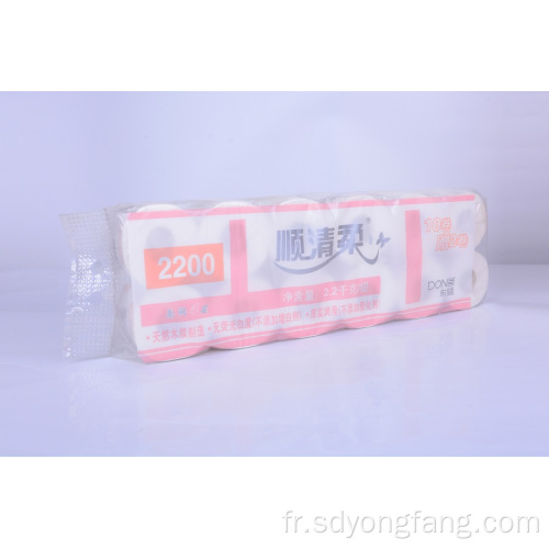 Papier facial hygiénique jetable pour le paquet d&#39;exportation
